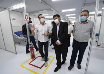 Governador diz que Hospital no Verdão vai salvar vidas e evitar colapso na rede de saúde